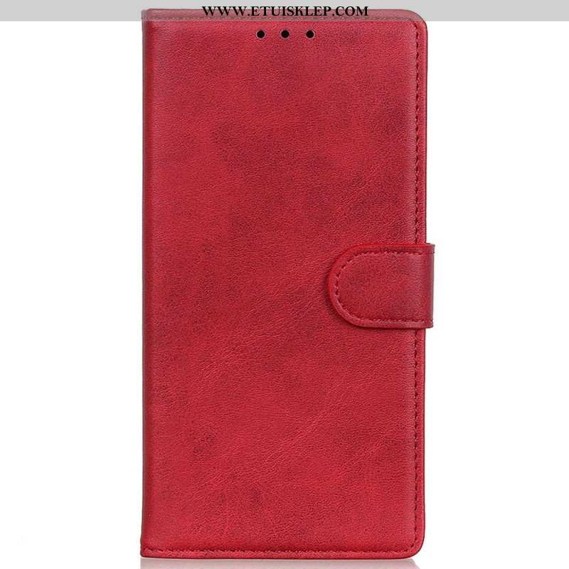 Etui Folio do Samsung Galaxy M13 Matowa Sztuczna Skóra